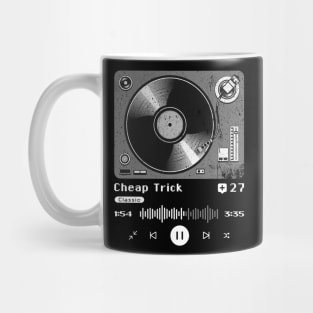 Cheap Trick ~ Vintage Turntable Music Mug